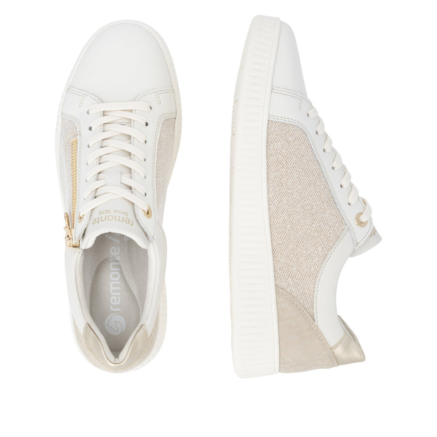 Remonte - D2E00-81 - Snow/Weiss-Gold - Shoes