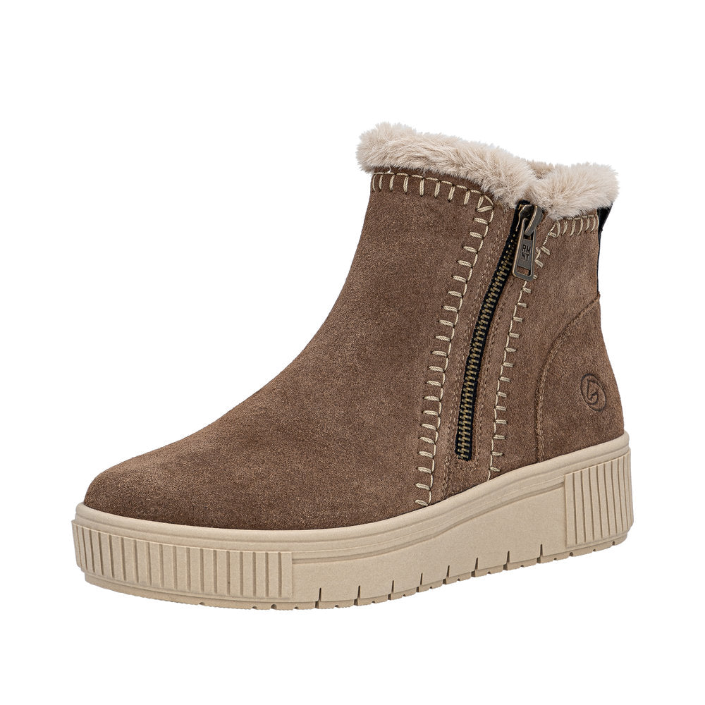 Remonte - D3B70-20 - Sattel/Nuss/Beige - Boots