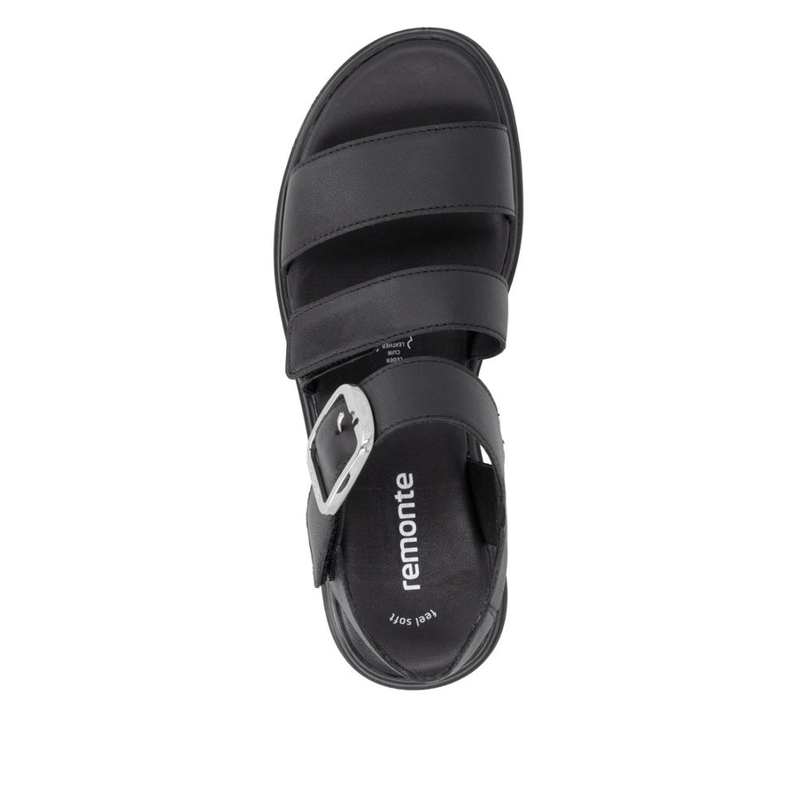 Remonte - D3N50-00 - Black - Sandals