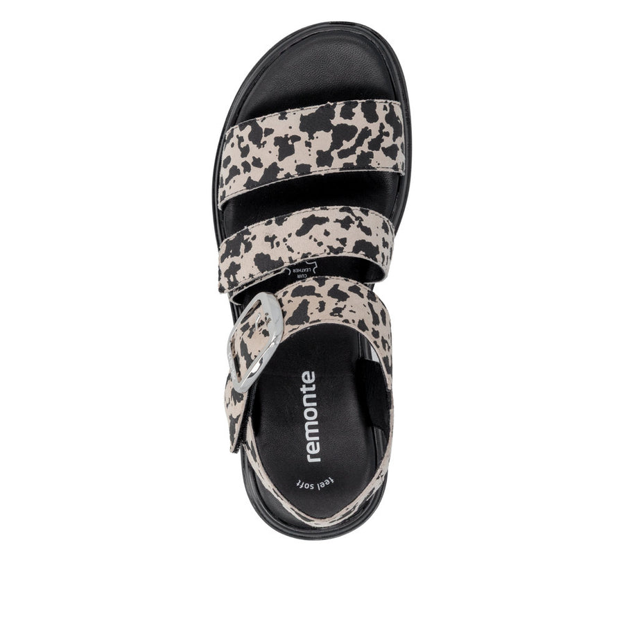 Remonte - D3N50-60 - Iceberg/Schwarz - Sandals