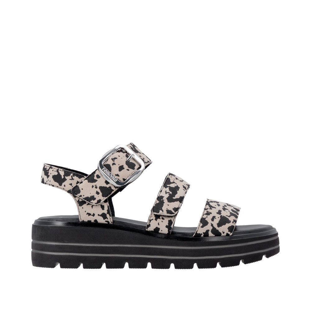 Remonte - D3N50-60 - Iceberg/Schwarz - Sandals
