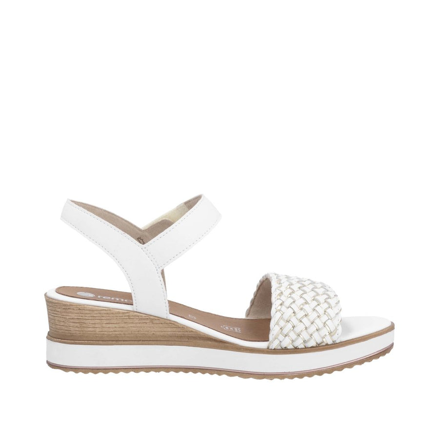 Remonte - D6465-80 - Weiss Gold/White - Sandals