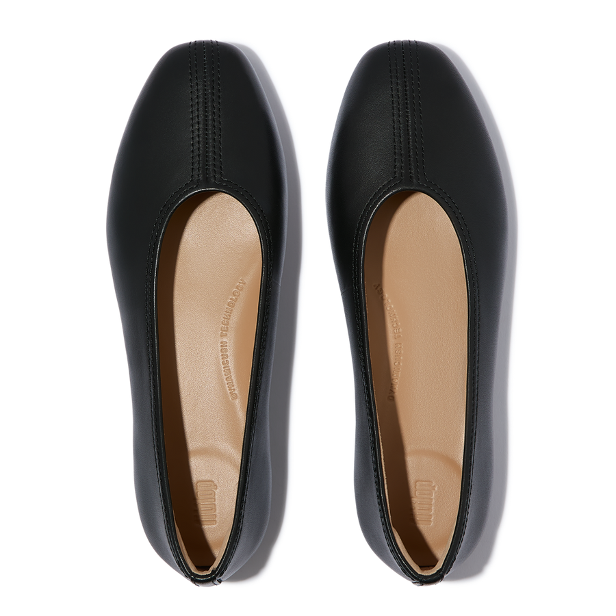 FitFlop - Delicato High-Cut Ballet Flats - Black - Shoes