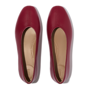 FitFlop - Delicato High-Cut Ballet Flats - Burnt Berry - Shoes
