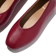 FitFlop - Delicato High-Cut Ballet Flats - Burnt Berry - Shoes