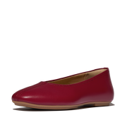FitFlop - Delicato High-Cut Ballet Flats - Burnt Berry - Shoes