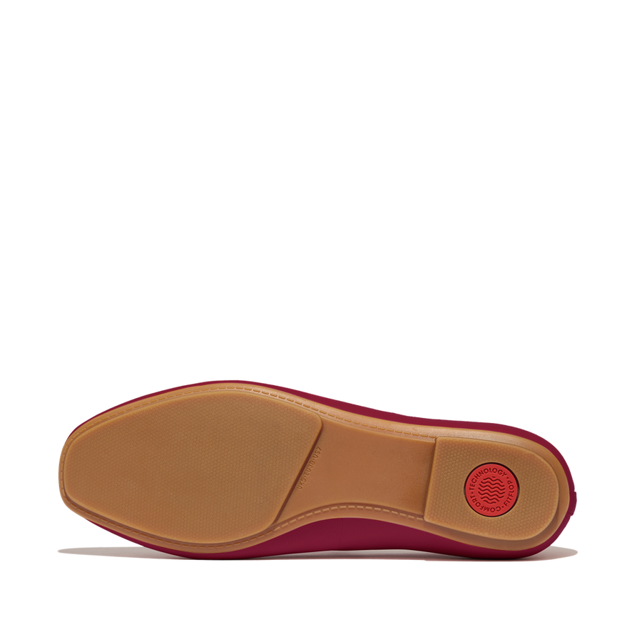FitFlop - Delicato High-Cut Ballet Flats - Burnt Berry - Shoes