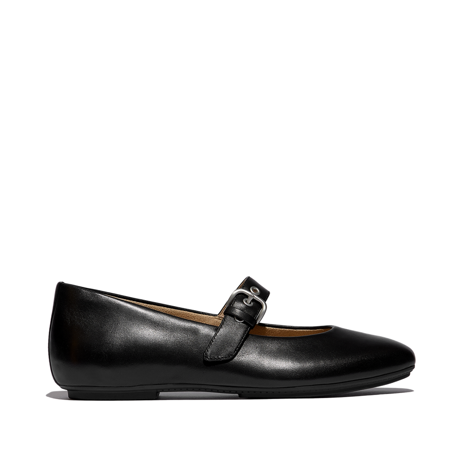 FitFlop - Delicato Mary Janes - All Black - Shoes