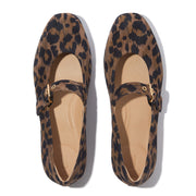 FitFlop - Delicato Mary Janes - Leopard Suede - Shoes