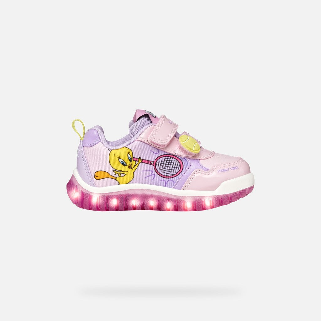 Geox - B Lightyloo Girl - Lilac - Trainers