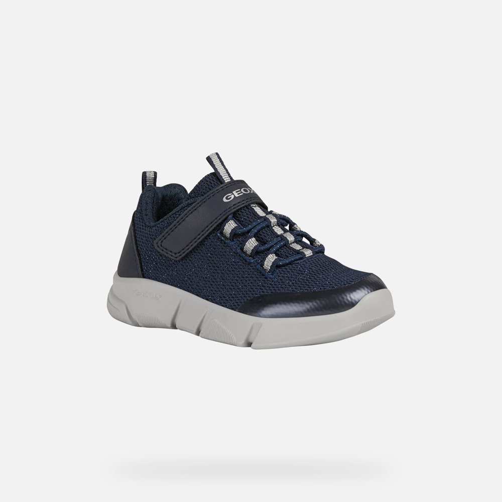 Geox - J Aril Girl - Navy - Trainers