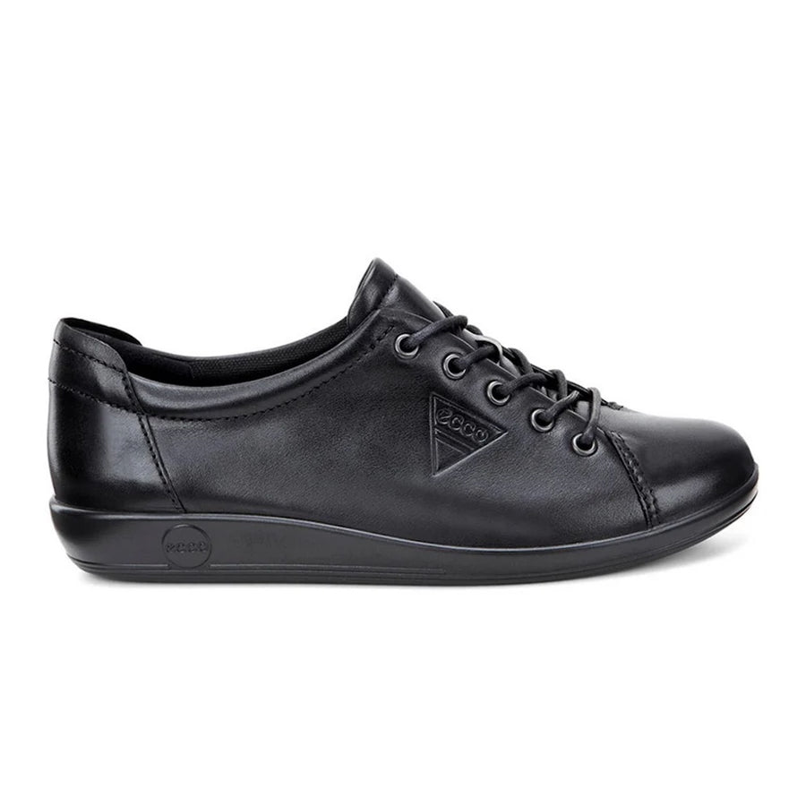 Ecco Soft 2.0 Tie - Black - Shoes