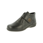 D.B - Fieldfare - Black Leather - Boots