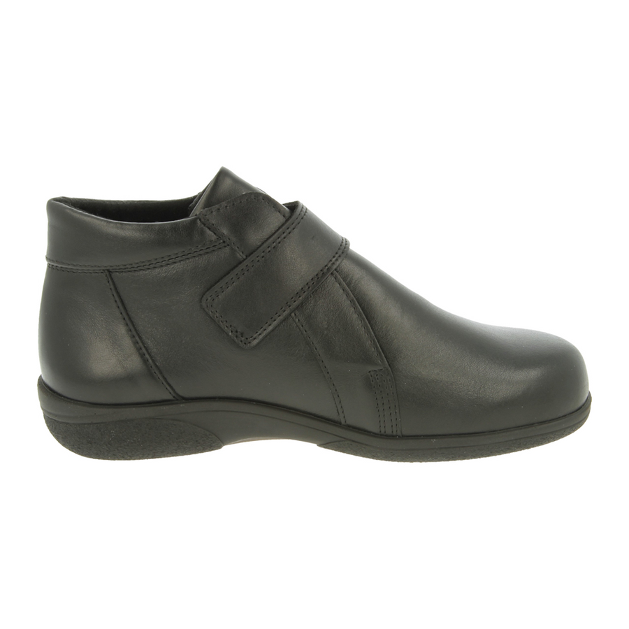 D.B - Fieldfare - Black Leather - Boots