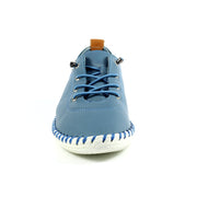 Lunar - St Ives - Mid-Blue - Shoes