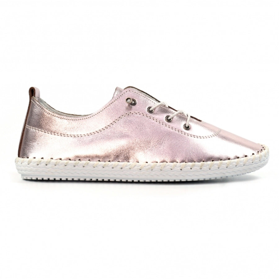 Lunar - St Ives  - Metallic Rose - Shoes