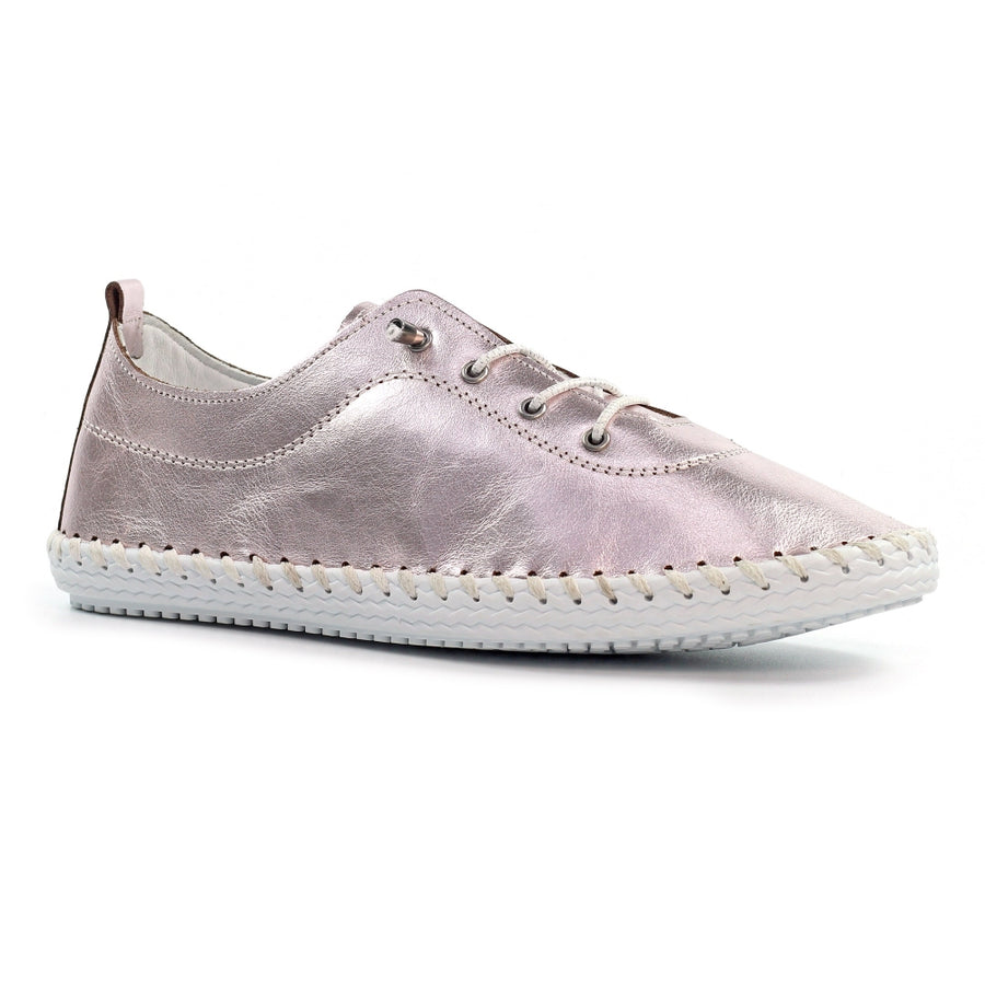 Lunar - St Ives  - Metallic Rose - Shoes