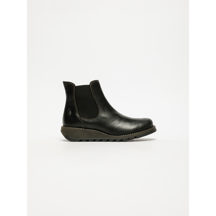 Fly London - SALV195FLY - P143195000 - Black - Boots