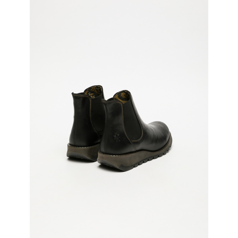 Fly London - SALV195FLY - P143195000 - Black - Boots