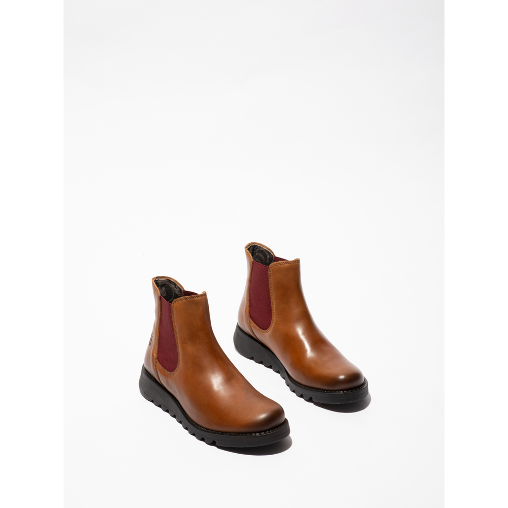 Fly London - SALV195FLY - P143195101 - Mid Brown - Boots