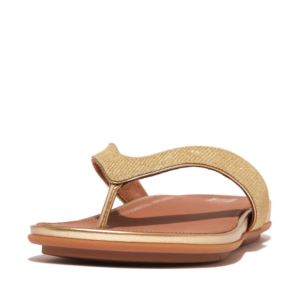 Fitflop - Gracie Shimmerlux Flip-Flops - HP9-675 - Platino - Sandals
