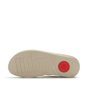 FitFlop - Halo Bead- Circle Toe Post Sandals - Platino - Sandals