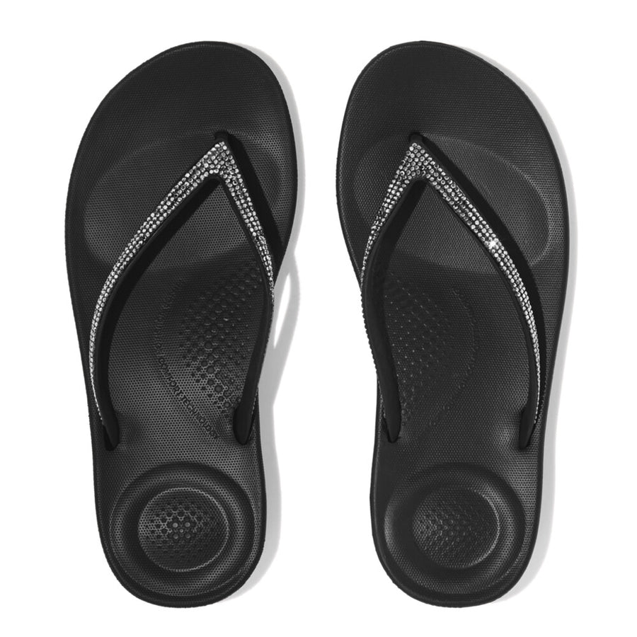 FitFlop - Iqushion Sparkle - Black - Sandals