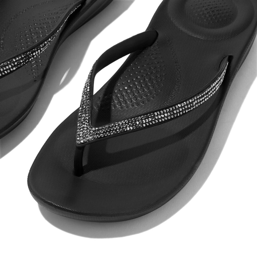 FitFlop - Iqushion Sparkle - Black - Sandals