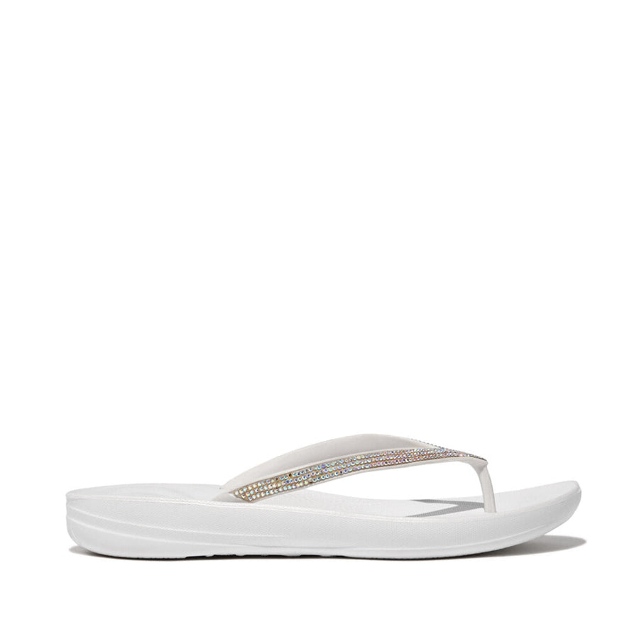 FitFlop - Iqushion Sparkle - Urban White - Sandals