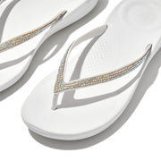 FitFlop - Iqushion Sparkle - Urban White - Sandals
