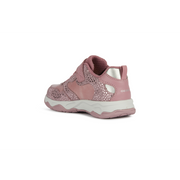 Geox - J Calco Girl - Dk Pink/Dk Silver - Trainers