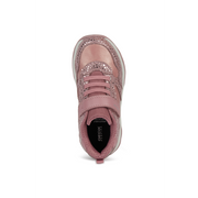 Geox - J Calco Girl - Dk Pink/Dk Silver - Trainers