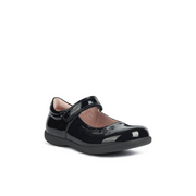 Geox - J Naimara Girl - Black Patent - School Shoes