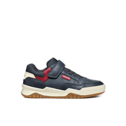 Geox - J Perth Boy - Navy/Dk Red - Trainers