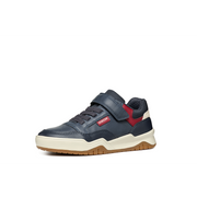 Geox - J Perth Boy - Navy/Dk Red - Trainers