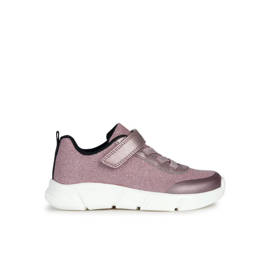 Geox - J Aril Girl - Rose/Black - Trainers