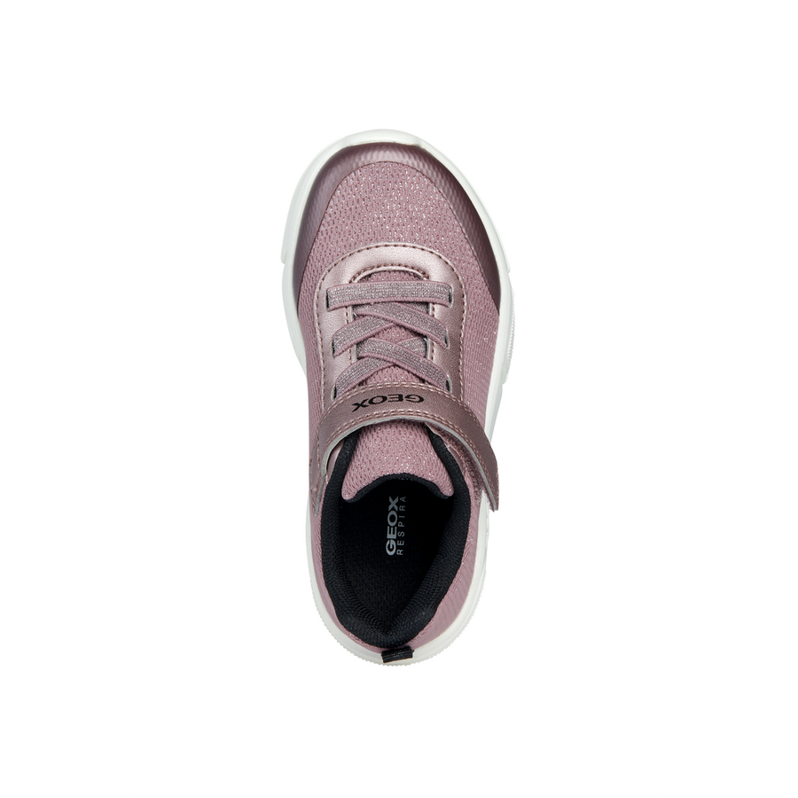 Geox - J Aril Girl - Rose/Black - Trainers