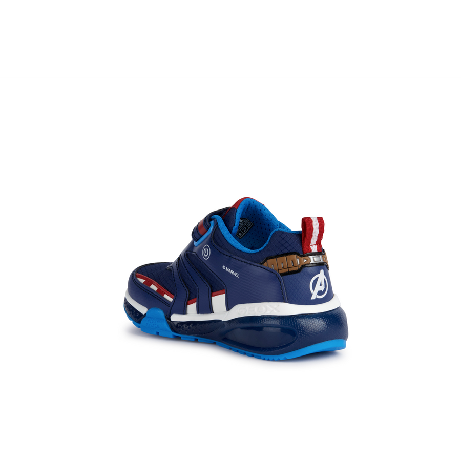 Geox - J Bayonyc Boy (Captain America) - Navy/Red - Trainers