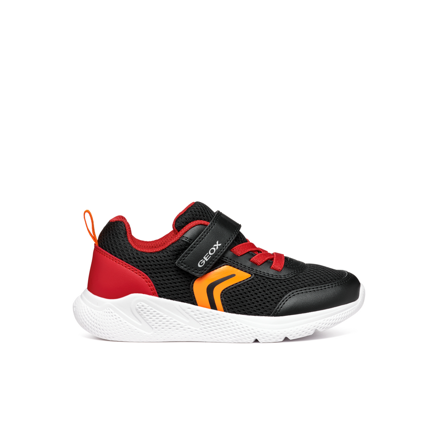 Geox - J Sprintye Boy - Black/Red - Trainers