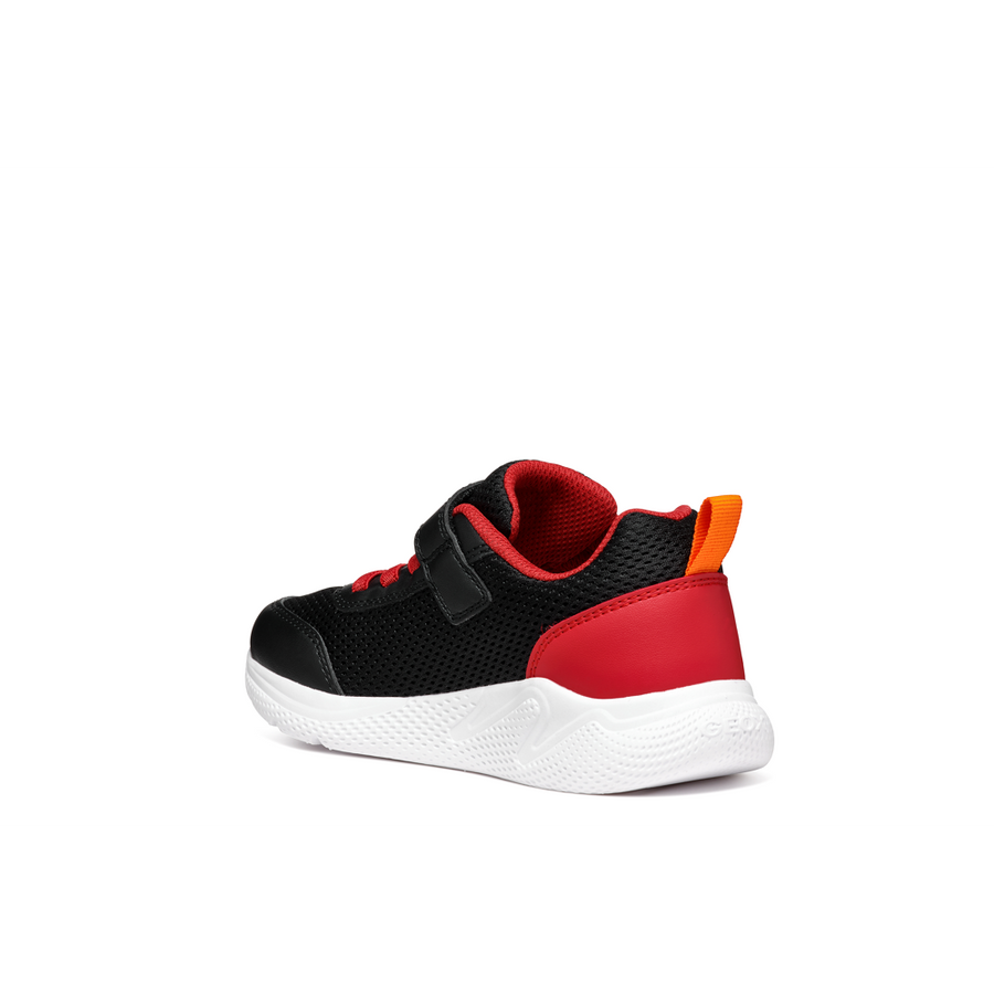 Geox - J Sprintye Boy - Black/Red - Trainers