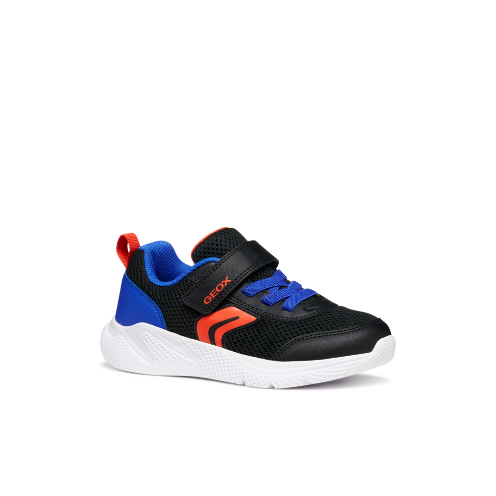 Geox - J Sprintye Boy - Black/Royal - Trainers