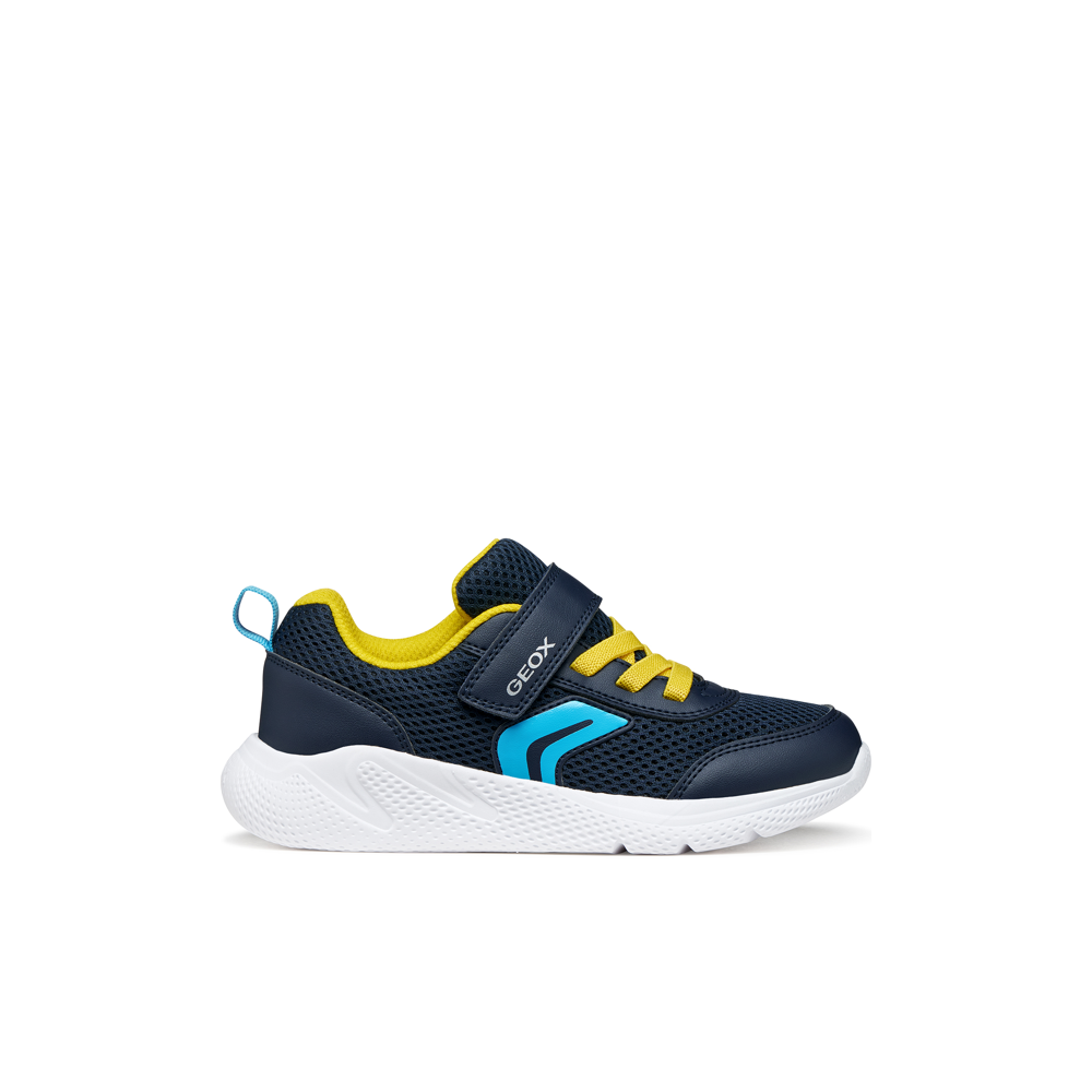 Geox - J Sprintye Boy - Navy/Yellow - Trainers
