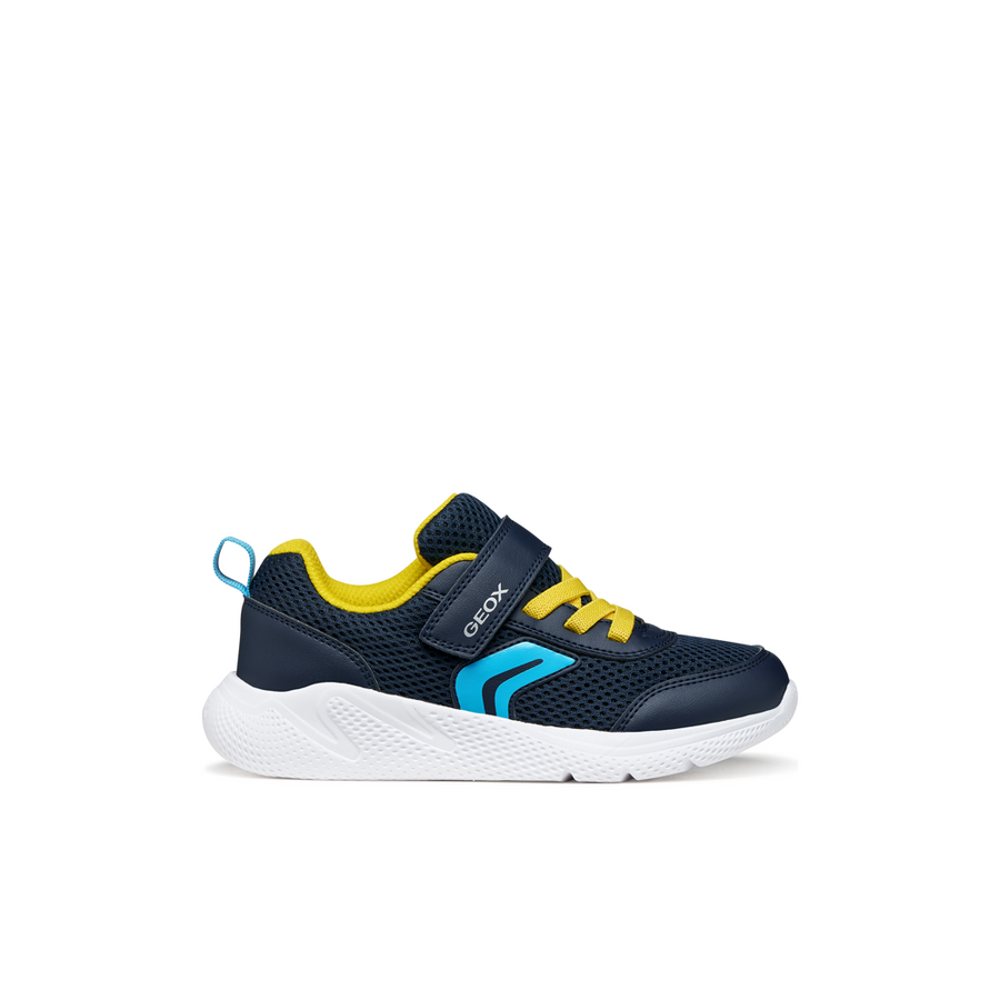 Geox - J Sprintye Boy - Navy/Yellow - Trainers
