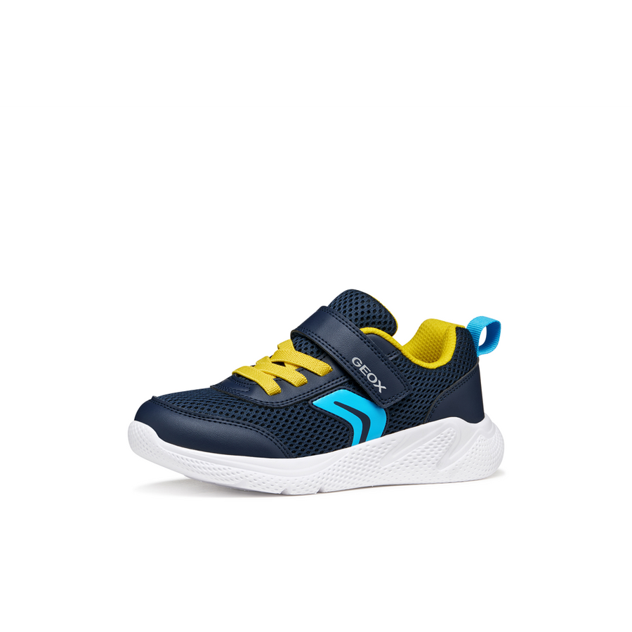 Geox - J Sprintye Boy - Navy/Yellow - Trainers