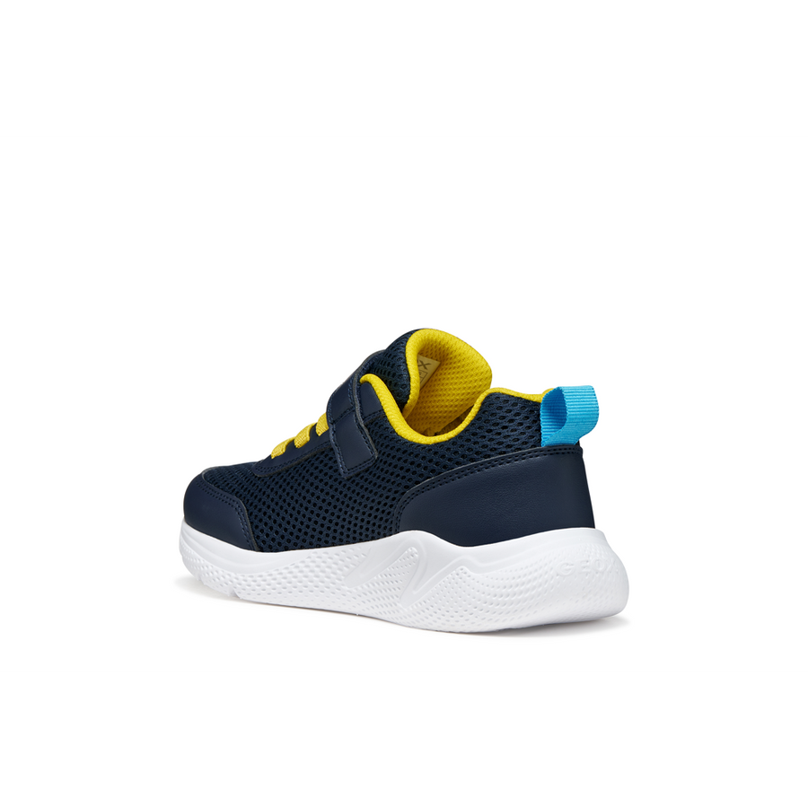 Geox - J Sprintye Boy - Navy/Yellow - Trainers
