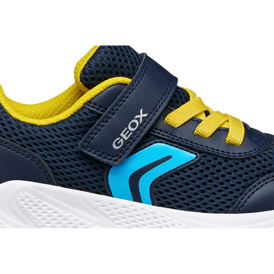Geox - J Sprintye Boy - Navy/Yellow - Trainers