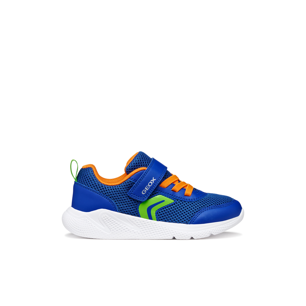 Geox - J Sprintye Boy - Royal/Orange - Trainers