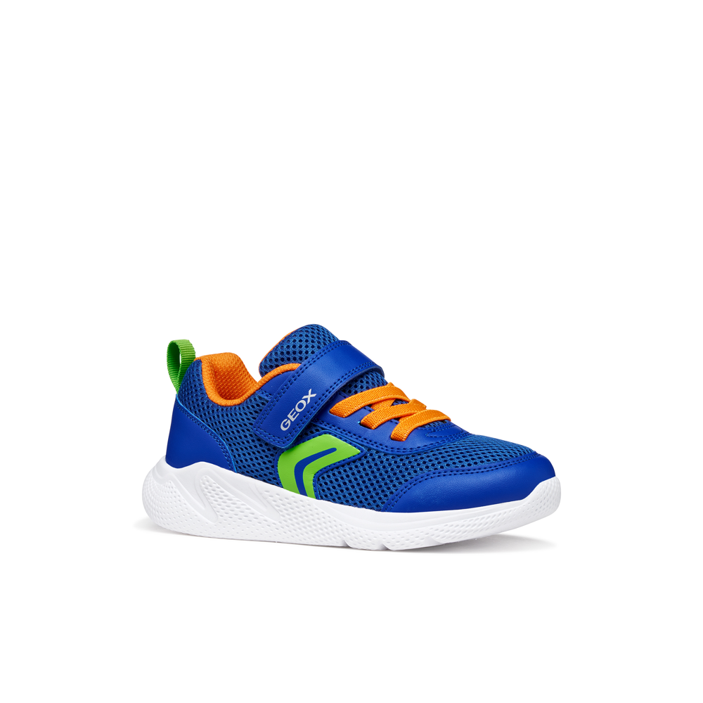 Geox - J Sprintye Boy - Royal/Orange - Trainers