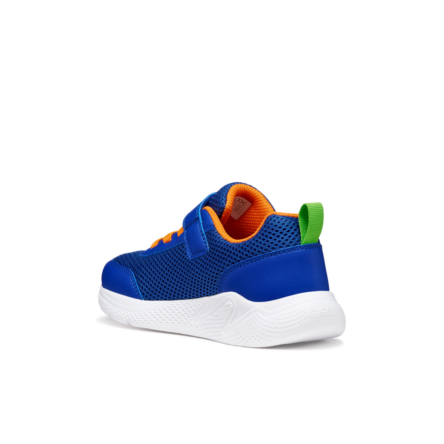 Geox - J Sprintye Boy - Royal/Orange - Trainers