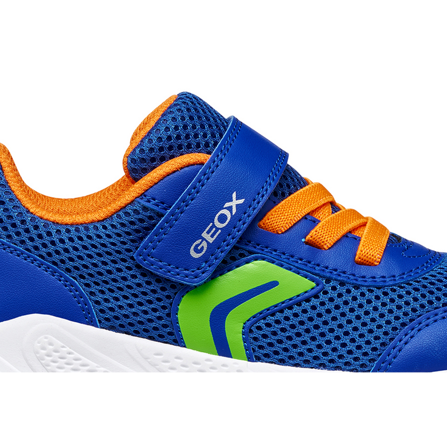 Geox - J Sprintye Boy - Royal/Orange - Trainers